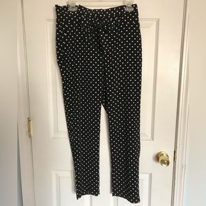 Cynthia Rowley pleated, bow front pants